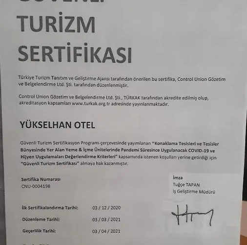 Yukselhan Hotel Adana